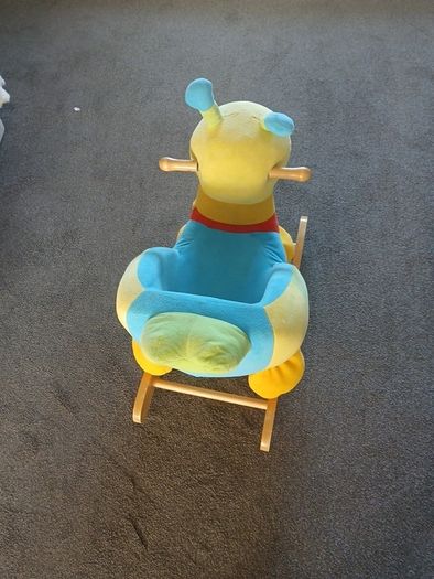 baby rocking caterpillar