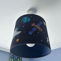 Space Lampshade for kids bedroom