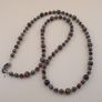 Vintage Tiger'sEye ,Jasper & Old Brass Beads Necklace Image 5