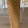 Solid Oak Extending Dining Table Fully Refinished Image 9