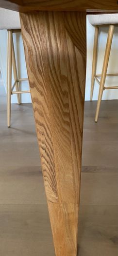 Solid Oak Extending Dining Table Fully Refinished