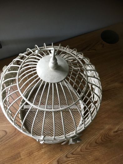 Basket, hanging plant cage and paper stand