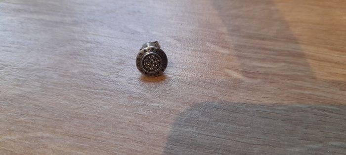 silver earrings
