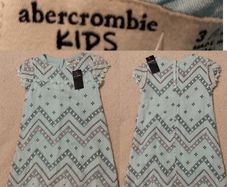 Abercrombie Kids Designer Dress New With Tags