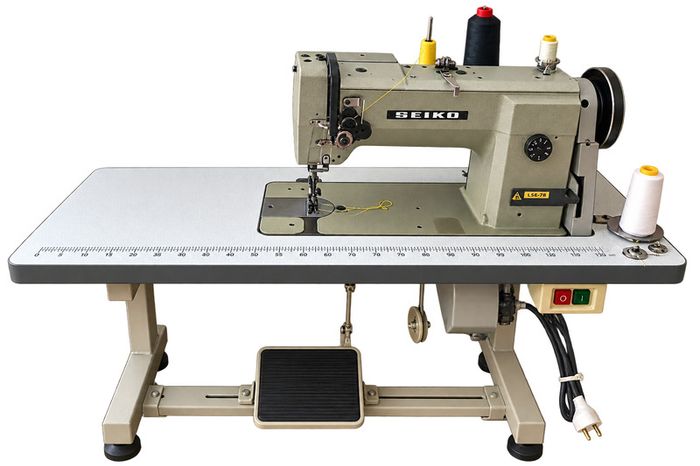 Walking foot sewing machine