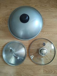 Cooking Pot Lids. Each...10e