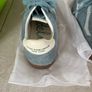 American designer Sam Edelman sneaker/runner shoes in a soft mid blue suede BRAND NEW Image 8