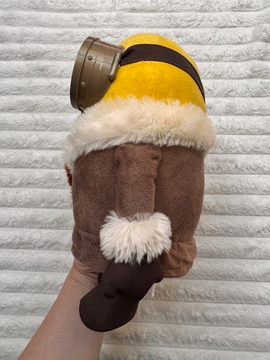 Minions Bob with Teddy Bear Soft Toy Minion Despicable Me Soft Plush approx. 30 cm. Used Please see photos