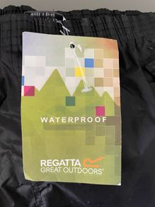 Regatta 15-16 year old waterproof pull on trousers BNWTO