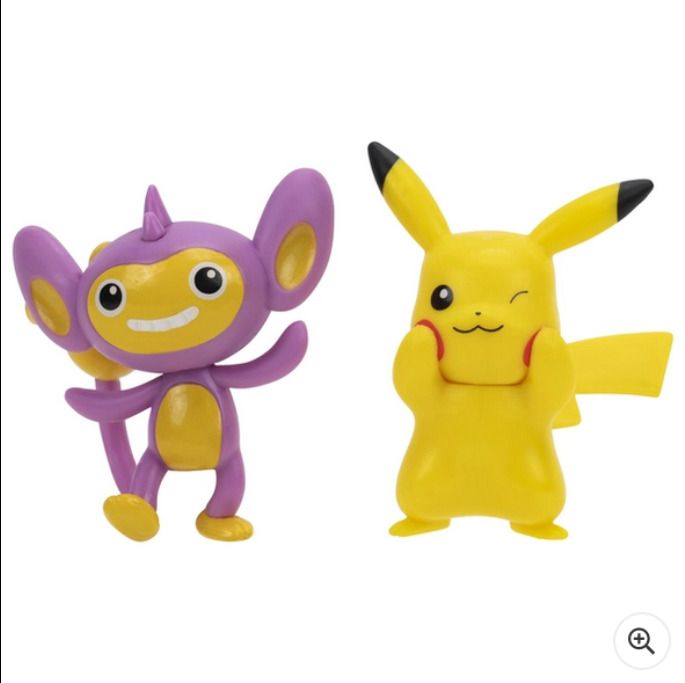 Pokemon Battle Figure 2-Pack - Pikachu & Aipom