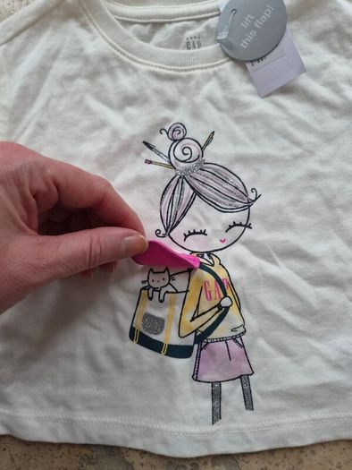 Baby girl long sleeve top