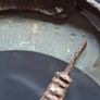 Antique Manchur or C balance scale, used by trappers hunters in the 19th century, Postage Available Image 6