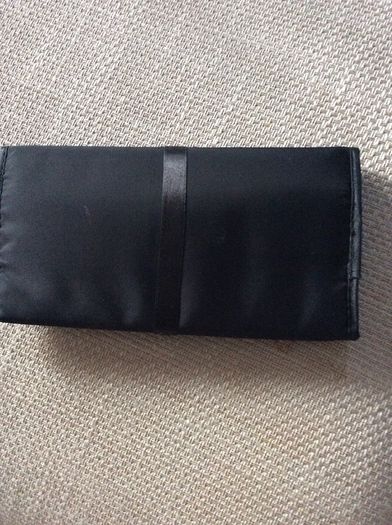 Hugo Boss Parfums - Black travel Bag for Make up, cosmetic with slots for 3 make up brushes - new