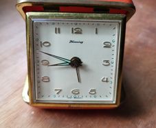 Vintage Travel Alarm Clock