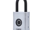 ABUS Touch 57/50 fingerprint lock - keyless, weatherproof padlock - IP66 &amp; IP68