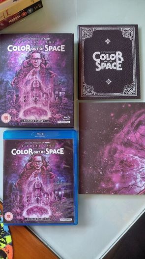 Color out of Space HMV First Edition blu ray