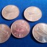 1971 Irish Pennies. Uncirculated. Image 5