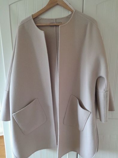Paul Costello Cream Coat. NEW