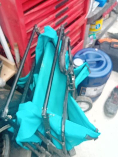 folding  trolley 3 ft long 20 inches wide