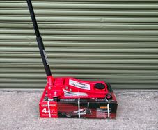 Heavy-duty 4 Ton Ultra Low Profile Trolley Jack