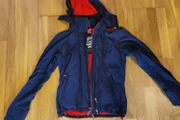 SuperDry Windcheater Navy and Orange Jacket (S)