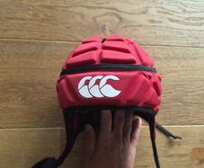 Canterbury Adult Unisex Raze Rugby Full Coverage, Soft-Edged Chin, Foam Padding Headguard, and size M
