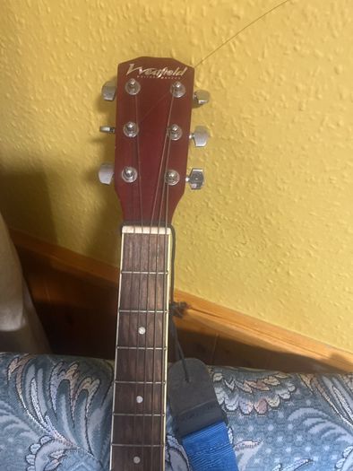 Westfield guitar. One string missing
