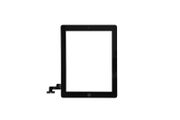 For Apple iPad 2 Touch Screen Digitizer Glass Home Button With Adhesive Black - FHT09IPDLCD