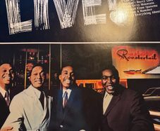 Four Tops Live LP Vinyl Motown WL72114 Germany Soul Northern Soul Tamla Motown