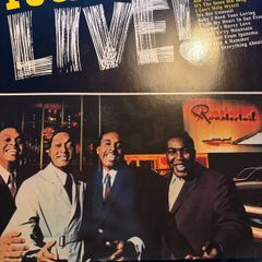 Four Tops Live LP Vinyl Motown WL72114 Germany Soul Northern Soul Tamla Motown