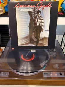 Vintage 1980 American Gigolo Soundtrack Vinyl LP
