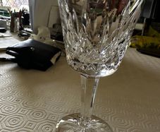 Pair of Waterford Crystal red wine Glasses