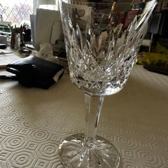 Pair of Waterford Crystal red wine Glasses
