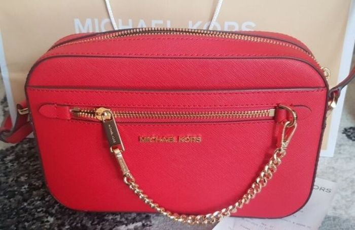 New Red Michael Kors Bag