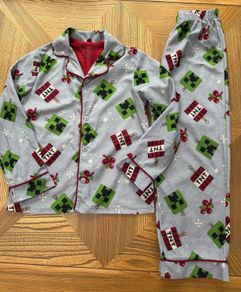 Minecraft kids PJ set