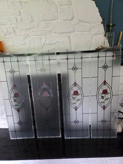 Door glass