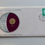 Monaco 1976 Vintage Coin Stamp cover BUNC Image 2