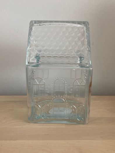 Sostrene Grene Glass House Cookie Jar New