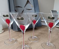 Martini Glasses x 4 Newbridge (unused in box)