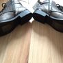 BRAND NEW with tags, Metallic Silver Flat Ankle Boots Image 5