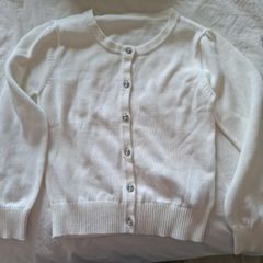 BNWOT White Cardigan Age 6