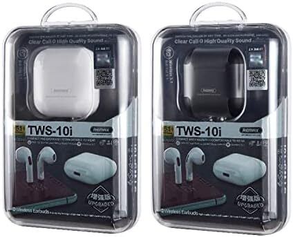 Remax TWS-10i High Quality True Wireless Stereo Music Earbuds - White