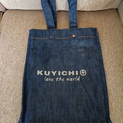 Kuyichi denim tote shopping bag made with sustainable cotton in very good condition FREE STANDARD POSTAGE INCLUDED