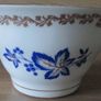 Royal Tara Royal Blue and Gold Leaf Sugar Bowl Image 2