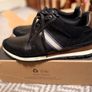 Dune London Black leather shoe Image 2