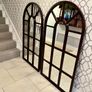 Vintage arched window mirrors Image 2
