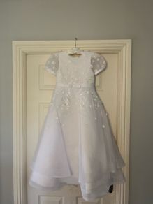 Paul Costello communion dress and accessories BNWT