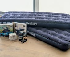 Bestway Single Airbed, Inflatable Mattress, Camping Mattress