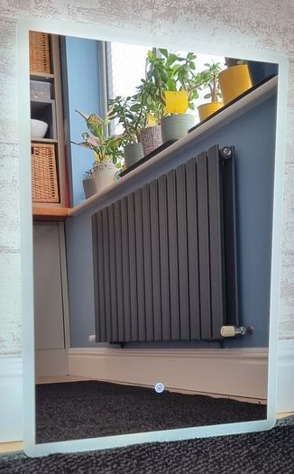 LED Bathroom Mirror 50x70cm Fog Free