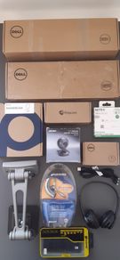 Electronics - Selection of TECH and a Wall Mounted Monitor Bracket/Stand